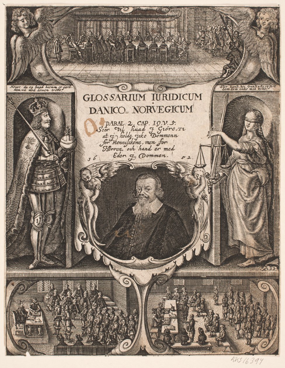 Title Page with Portrait of C.O. Veile for 