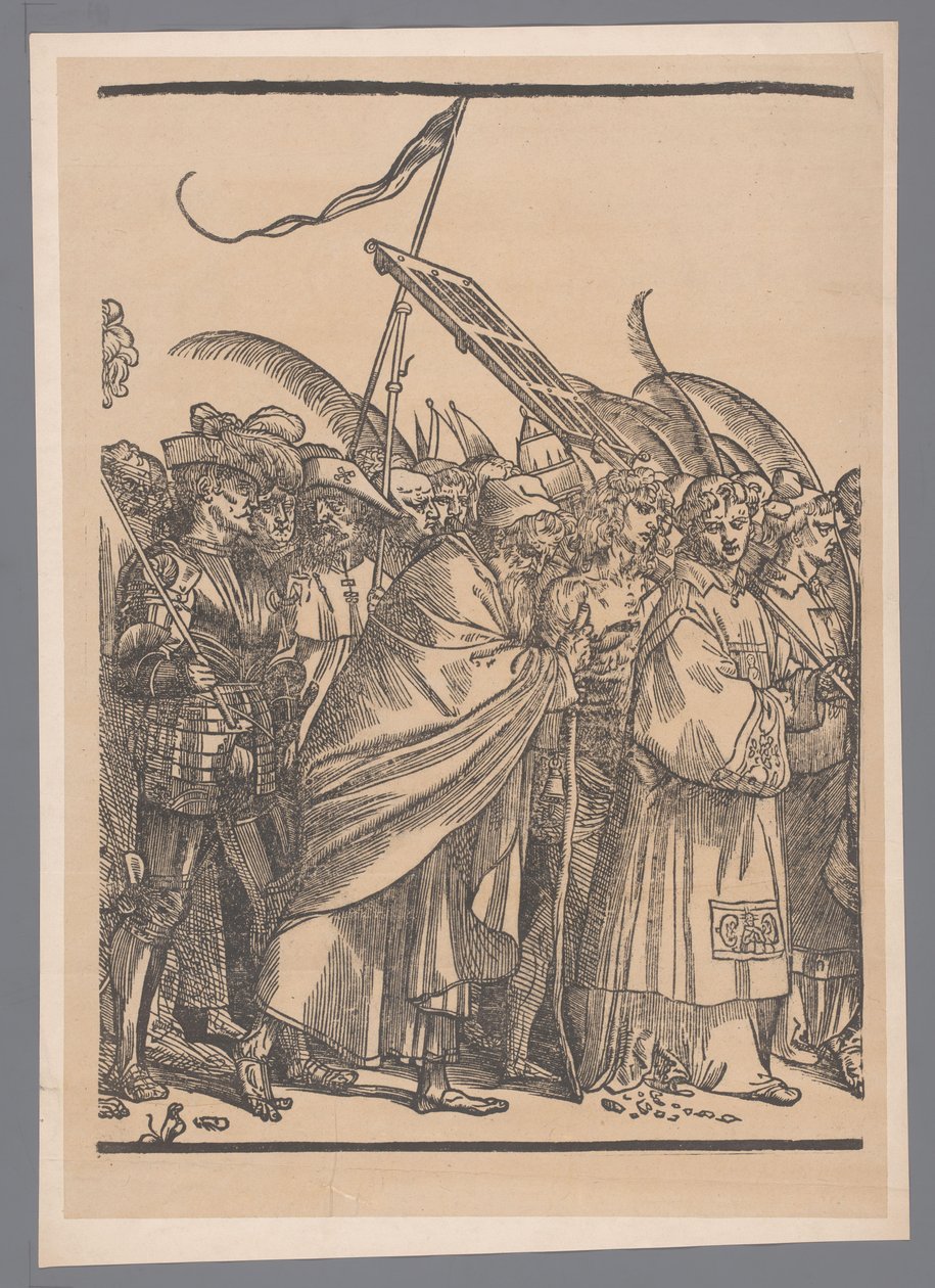 Reproduction of the Second Part of the Print Series The Triumph of Christ after Joos Lambrecht by Simonau and Toovey