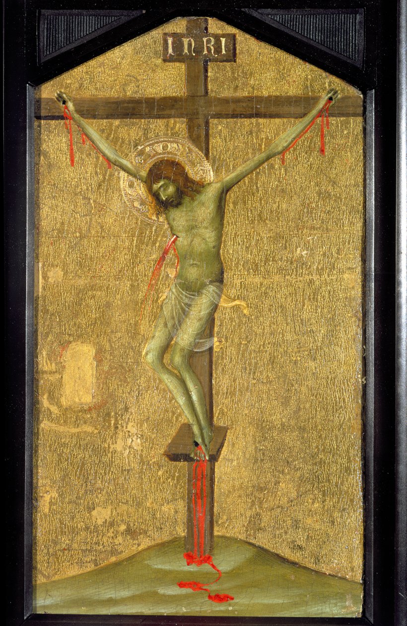 Christ on the Cross by Simone Martini