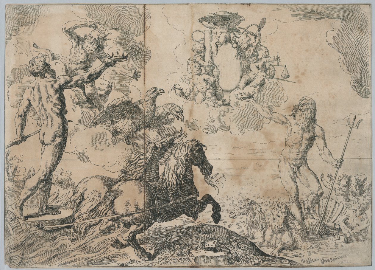 Quos Ego (Whom I) by Simone Cantarini