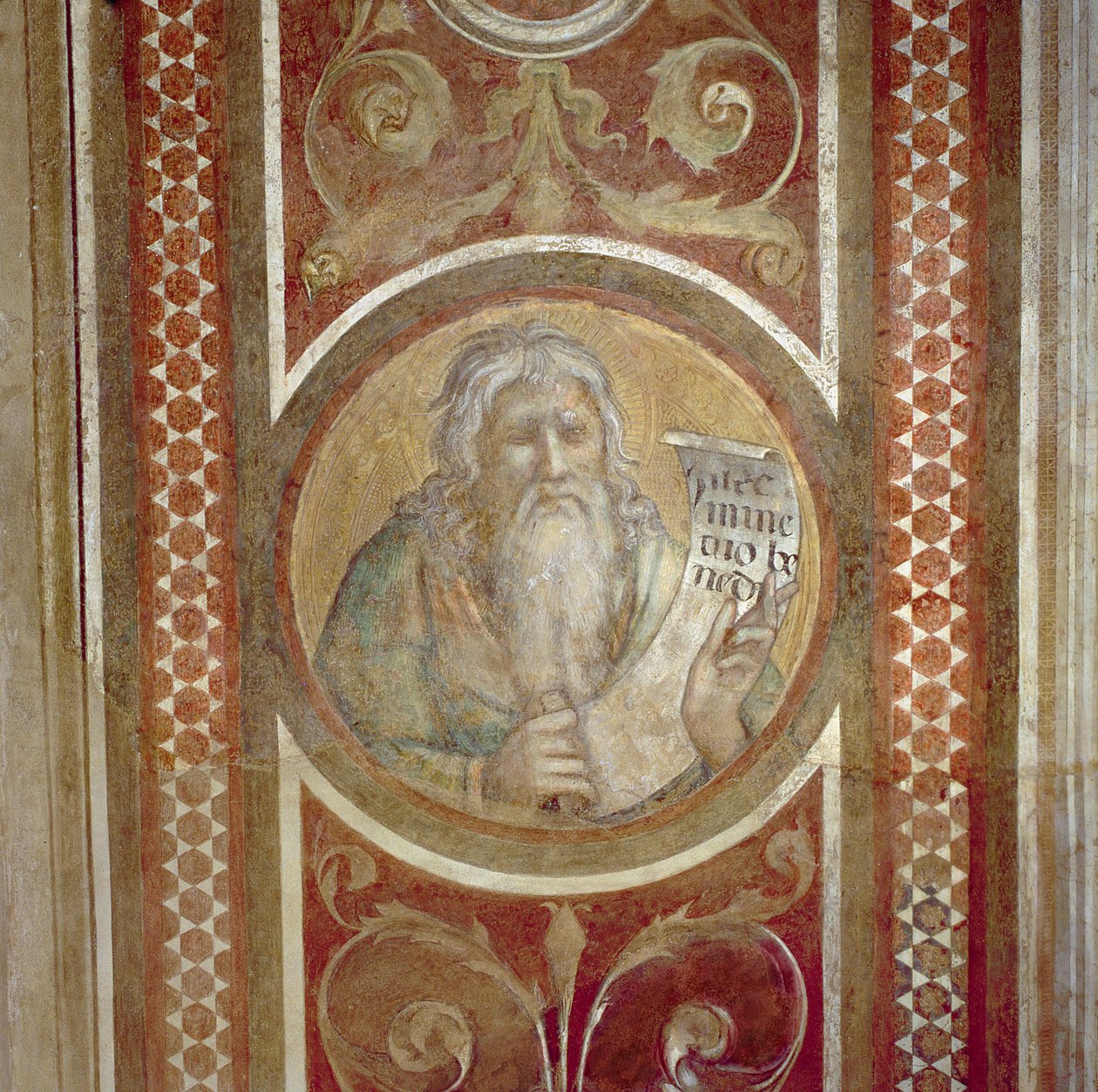 Maesta: Abraham (detail) by Simone Martini