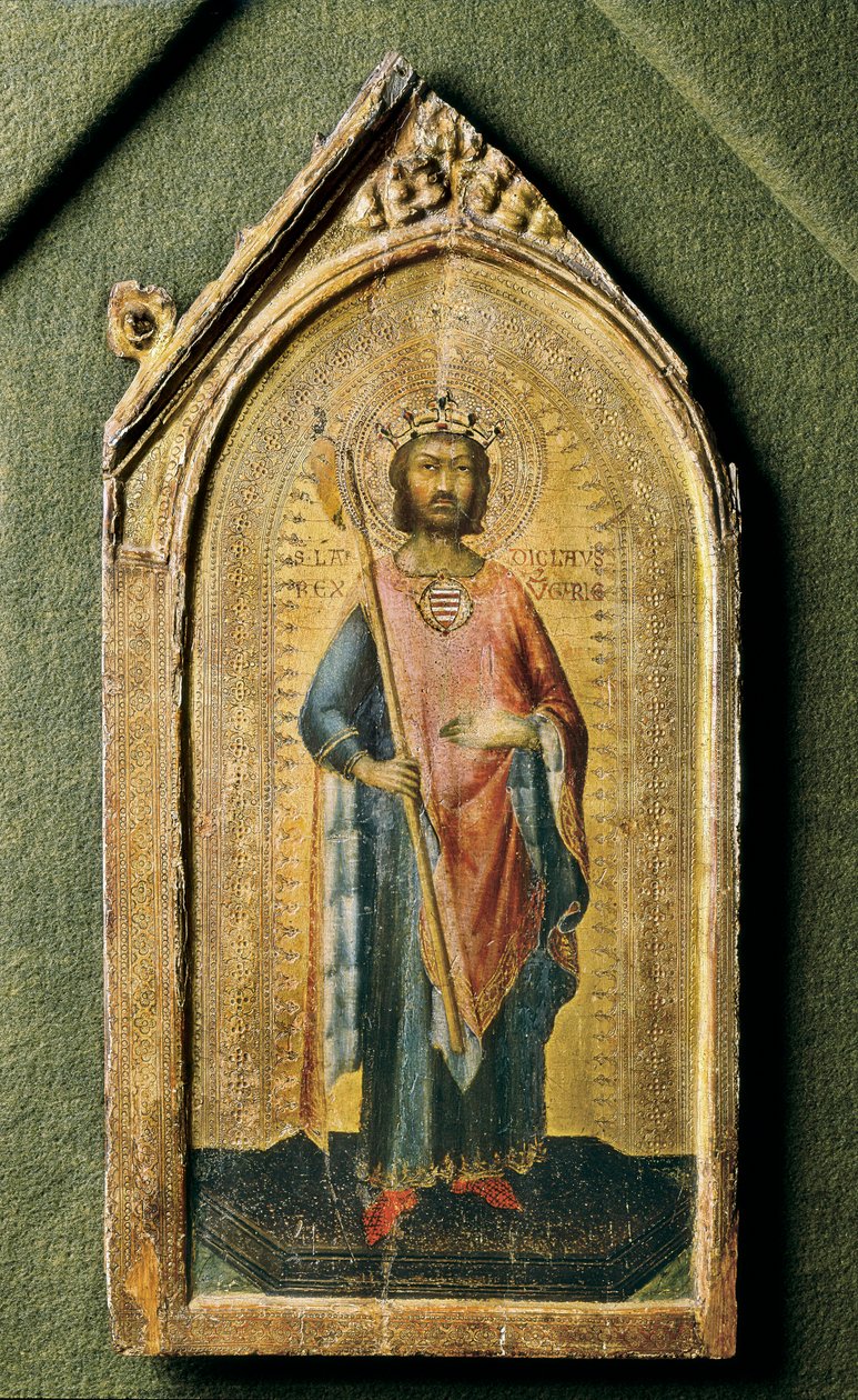 Portrait of Saint Ladislaus by Simone Martini