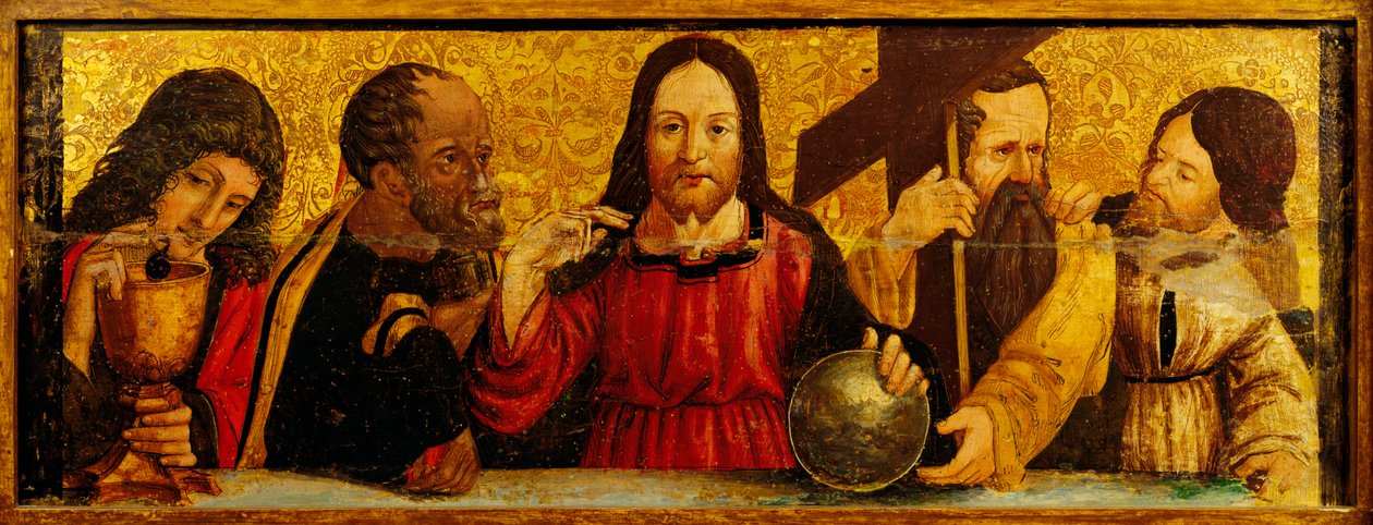 Last Supper (detail) by Simone da Firenze