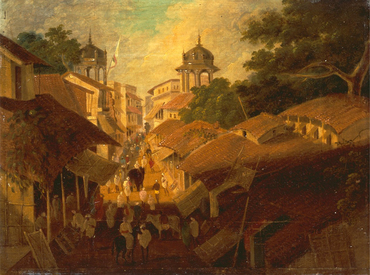 Street in Patna by Sir Charles D