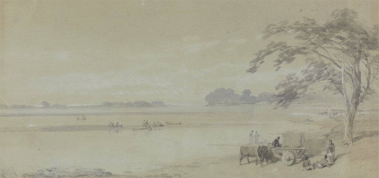 Water View Near Calcutta by Sir Charles DOyly