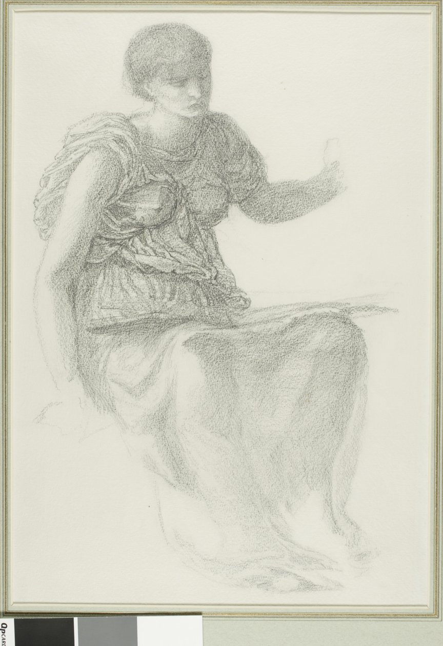 Study for One of the Fates by Sir Edward Burne Jones