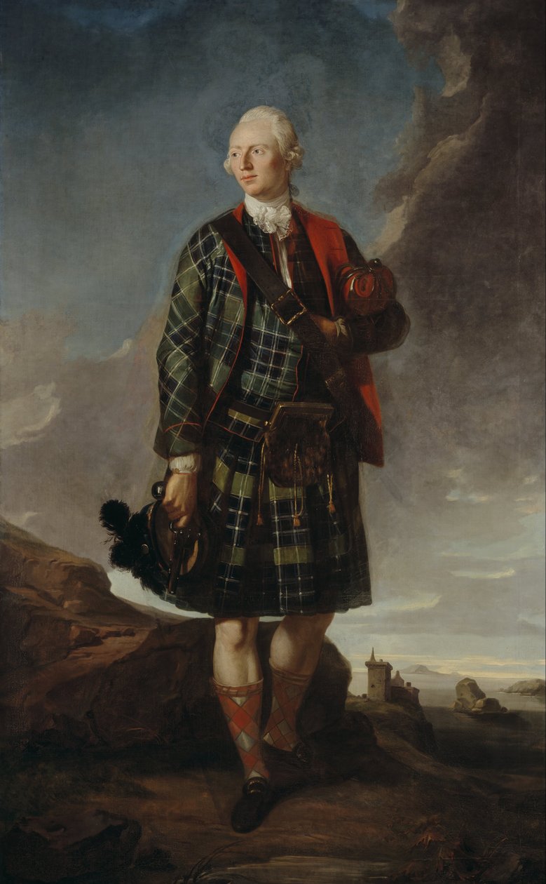 Sir Alexander Macdonald (Sir Alasdair MacDhòmhnaill Shlèite), 1744 by Sir George Chalmers
