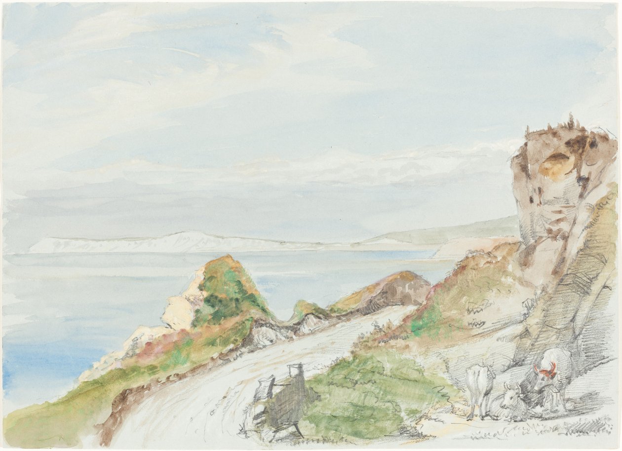 Freshwater Bay, Isle of Wight by Sir George Hayter