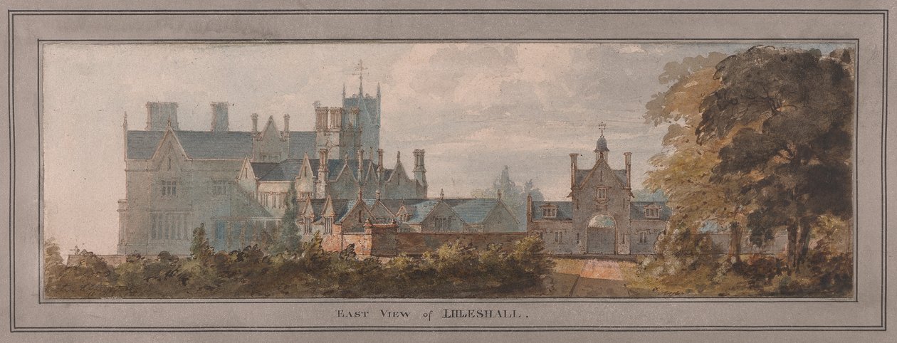 Lilleshall, Shropshire: East View by Sir Jeffry Wyatville