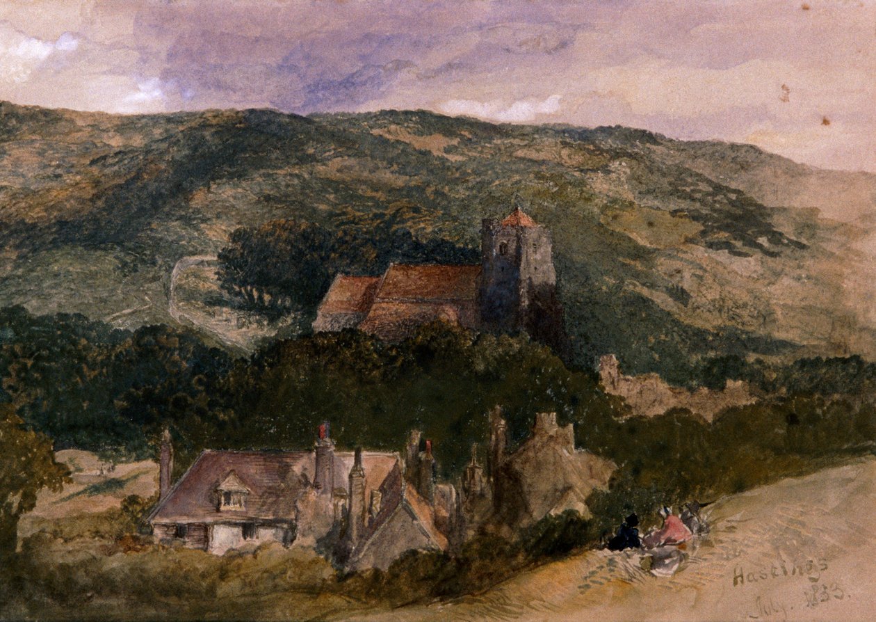 View at Hastings by Sir John Gilbert