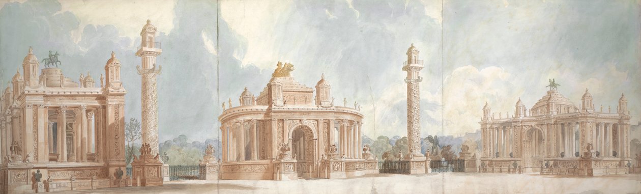 Design for Hyde Park and St. James