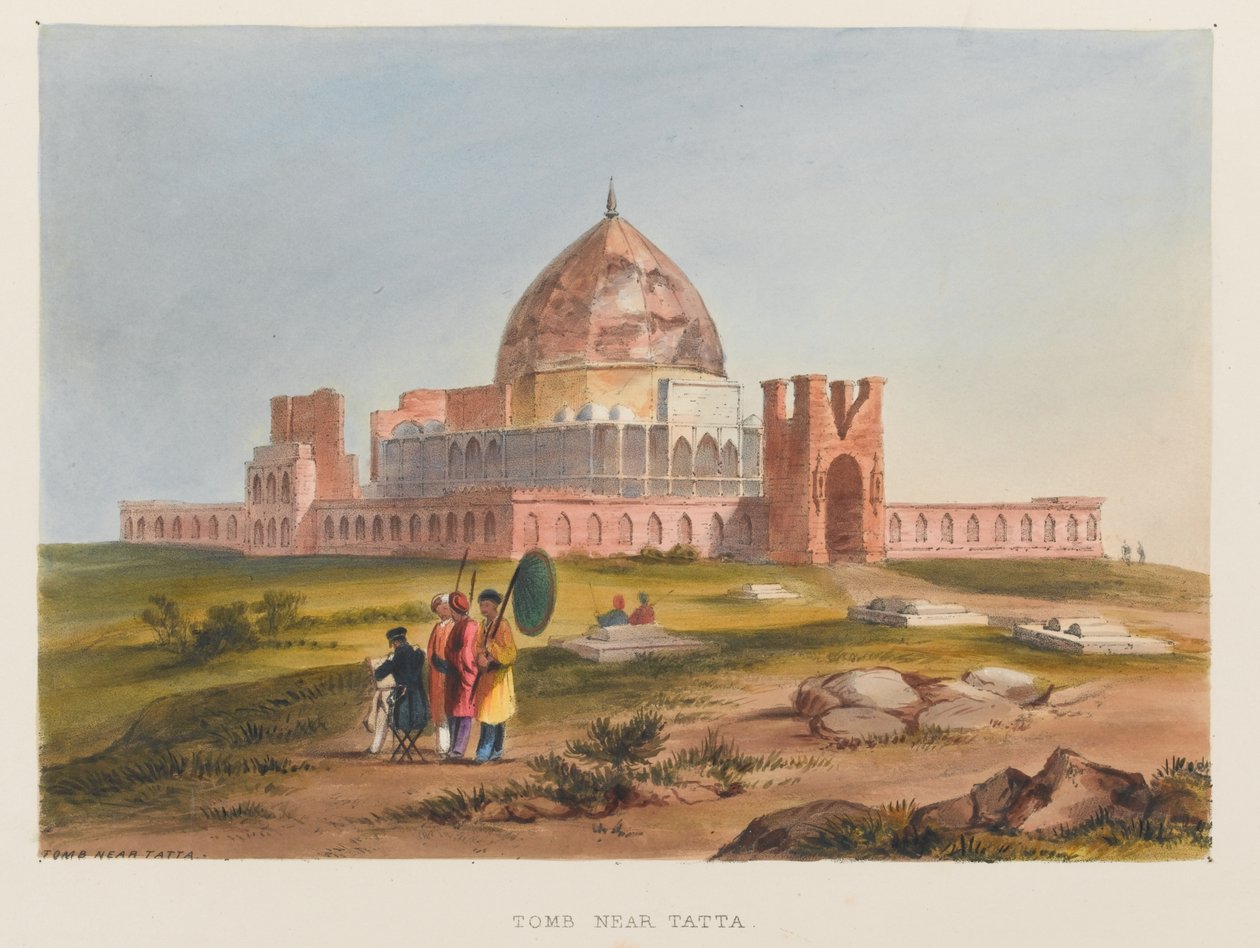 Tomb Near Tatta by Sir Keith A. Jackson