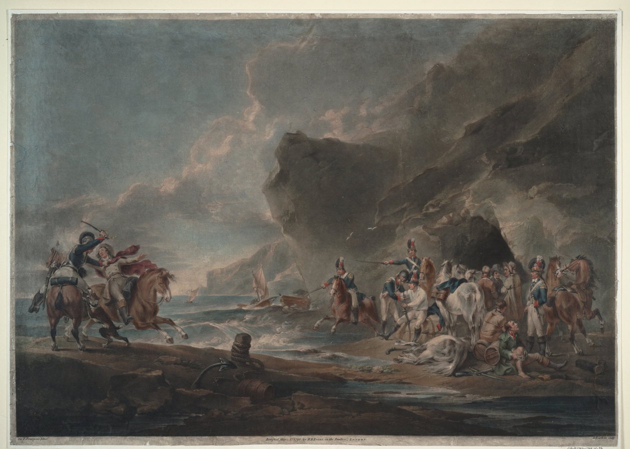 Smugglers Defeated, 1795-1798 by Sir Peter Francis Bourgeois
