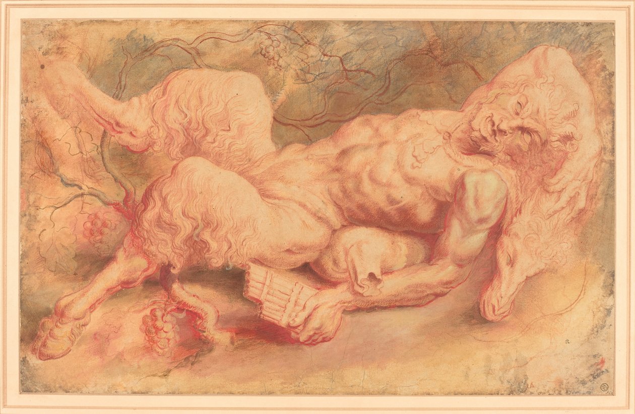 Pan Reclining by Sir Peter Paul Rubens