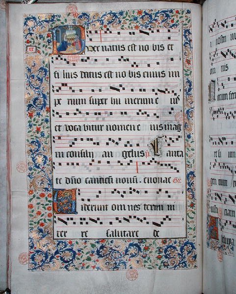 Temporal used by the Sisters of the Congregation of the Carmelites of Bruges by Sister Cornelia Wulfekkercke