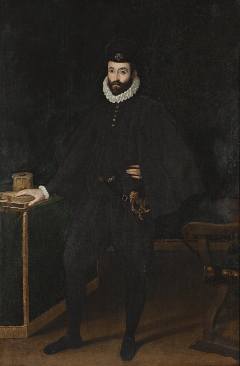 Portrait of Grand Duke of Tuscany Francesco I de Medici by Sofonisba Anguissola