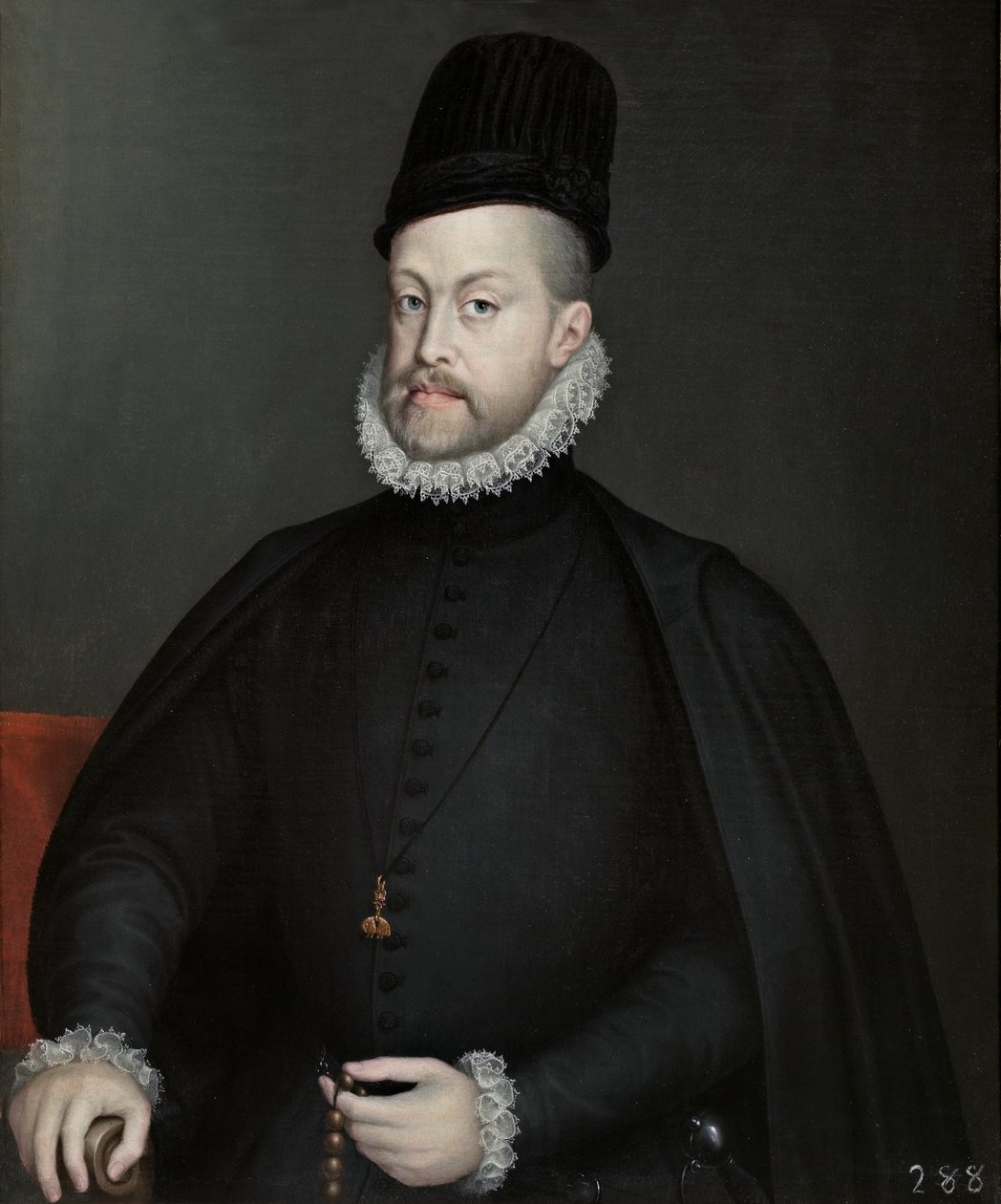 Portrait of Philip II by Sofonisba Anguissola
