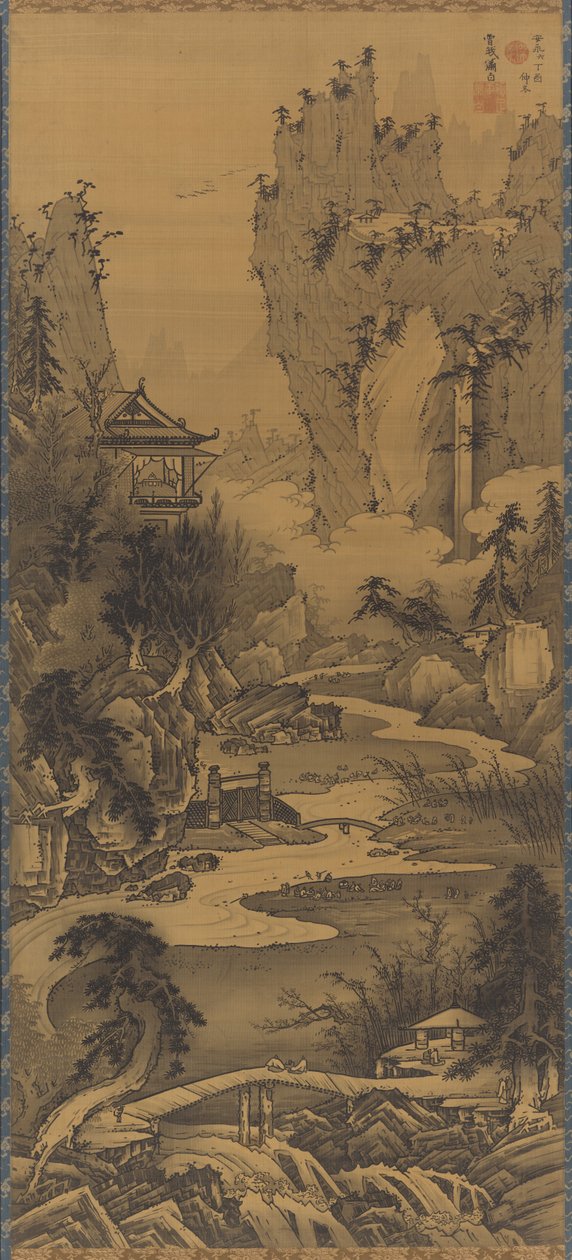 Orchid Pavilion Gathering by Soga Shohaku
