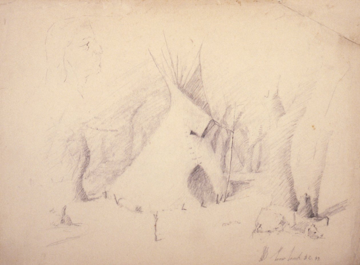 Crow Creek by Solon H. Borglum