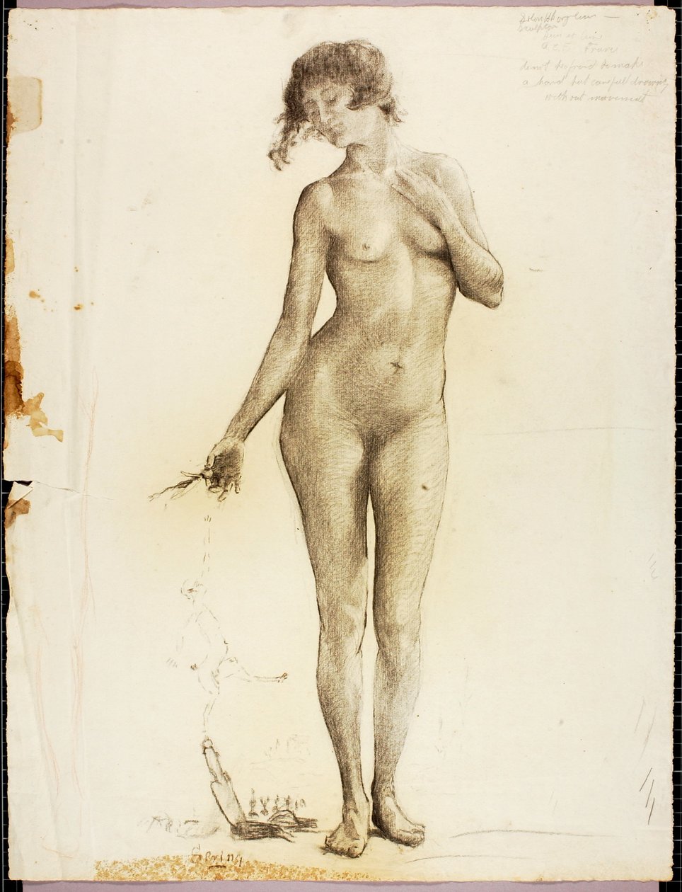 Nude, Spring by Solon H. Borglum