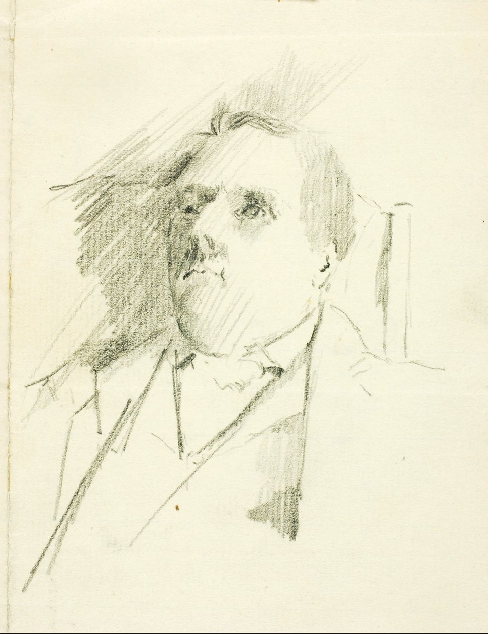 Portrait Study by Solon H. Borglum
