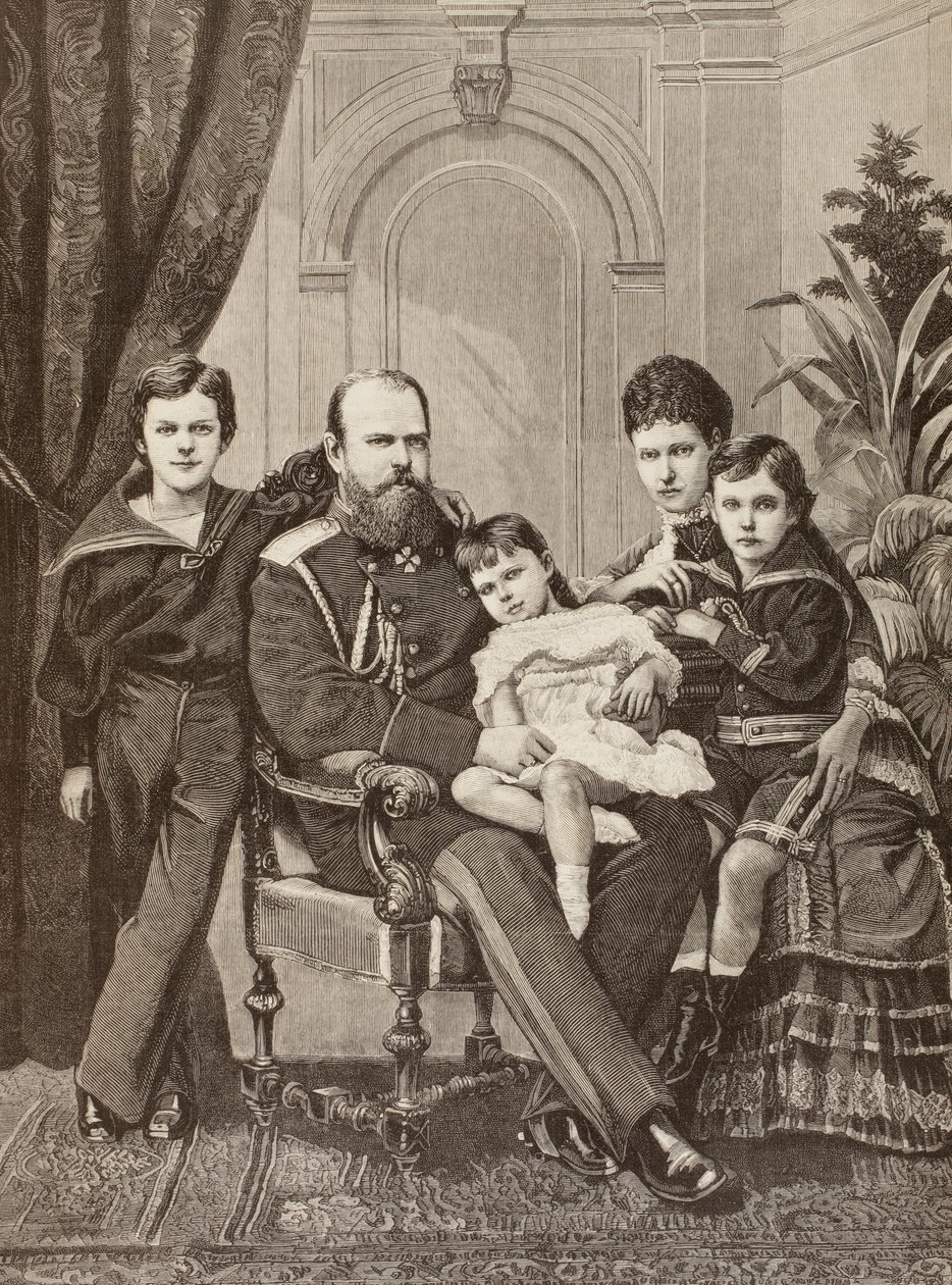 Alexander III of Russia and His Family, from 