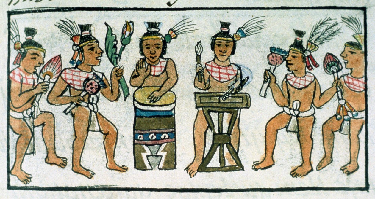 Aztec Musicians from the 