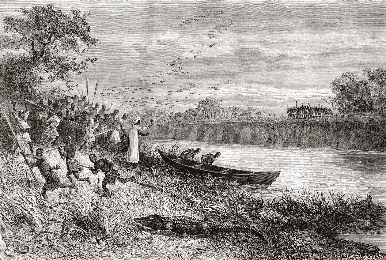 The Ruaha River, Tanzania, from 