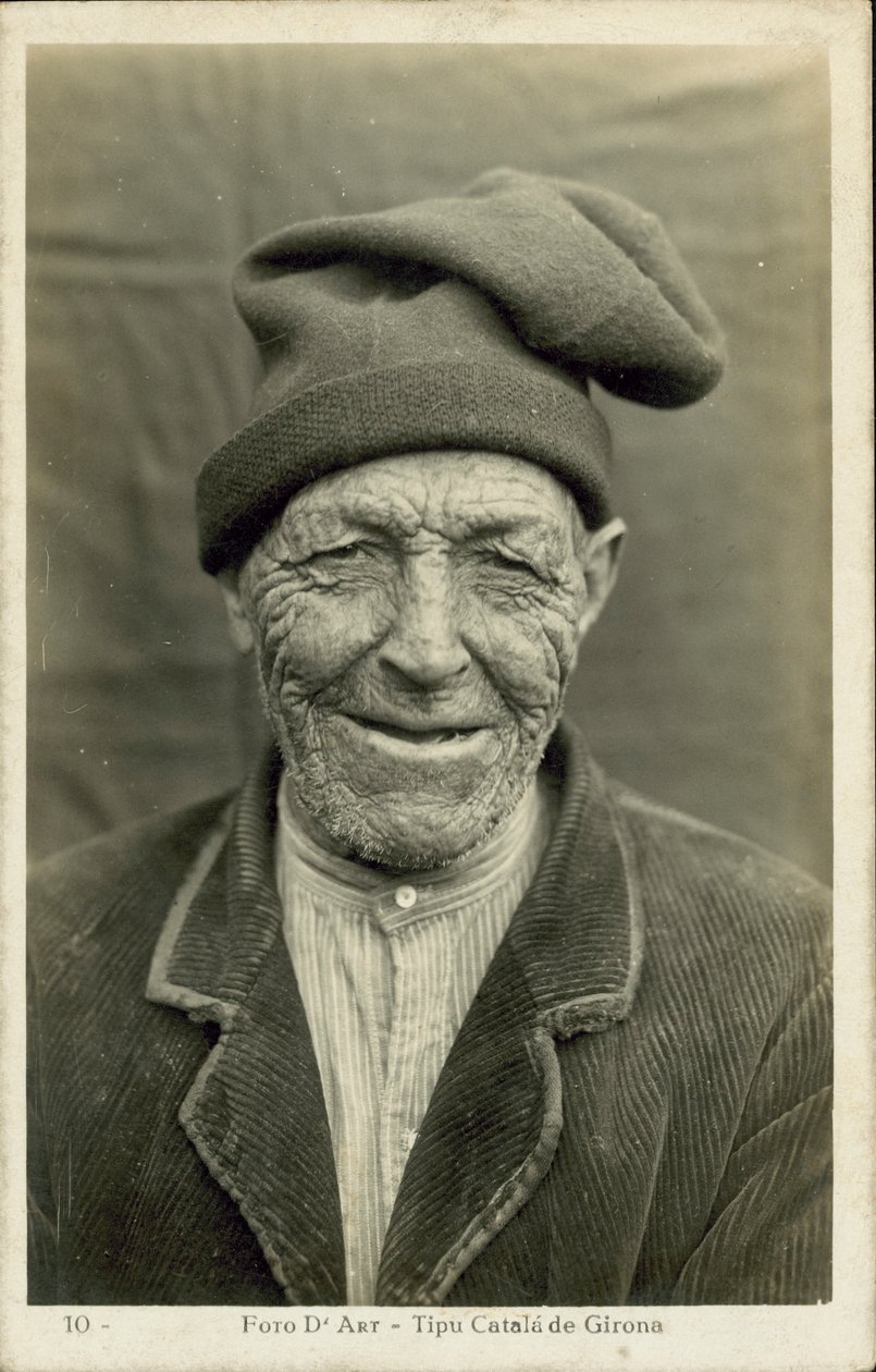 Old man of Girona, Spain by Spanish Photographer