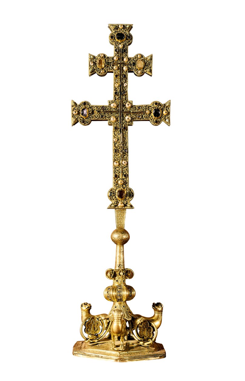 "Cignum Crucis" Cross of the Templar Order of Ponferrada by Spanish School