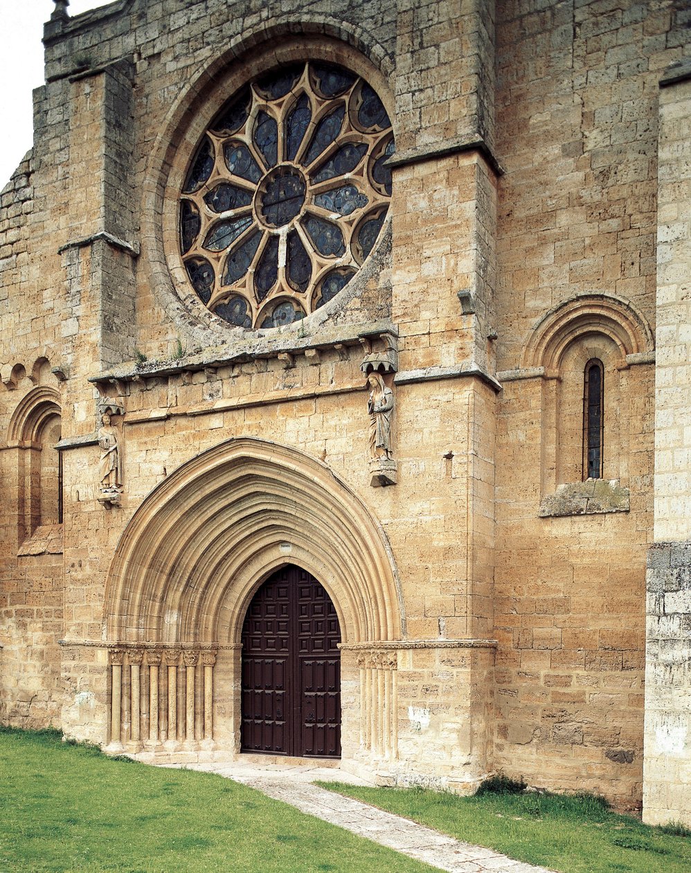 Collegiate Church of Santa María del Manzano, Castrojeriz, Burgos, Spain by Spanish School
