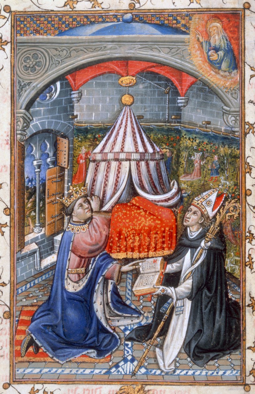 Devotions for Morning and Evening, from the Prayer Book of Alfonso V of Aragon, 1442 by Spanish School