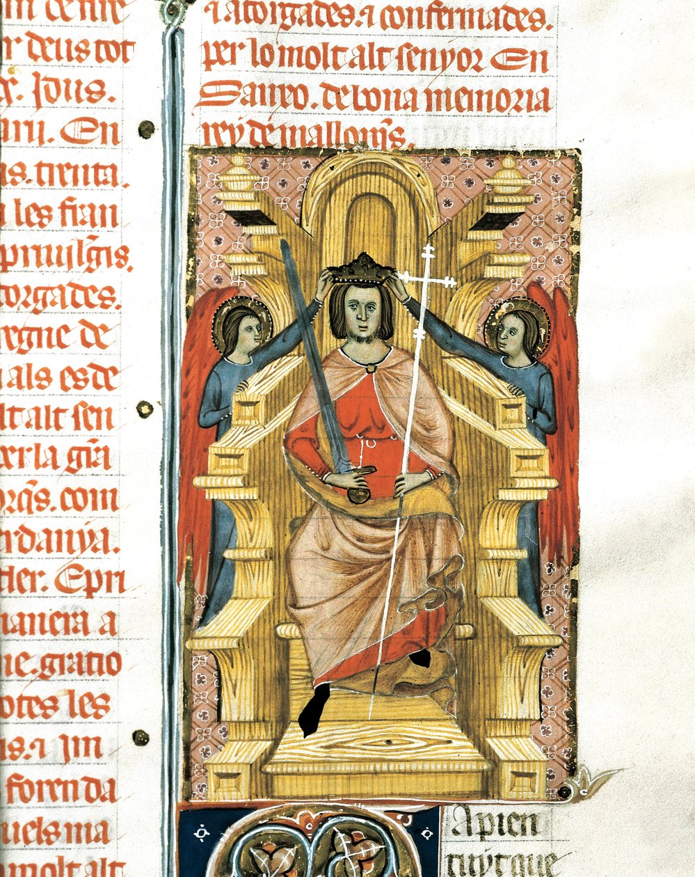 Portrait of James III of Majorca by Spanish School