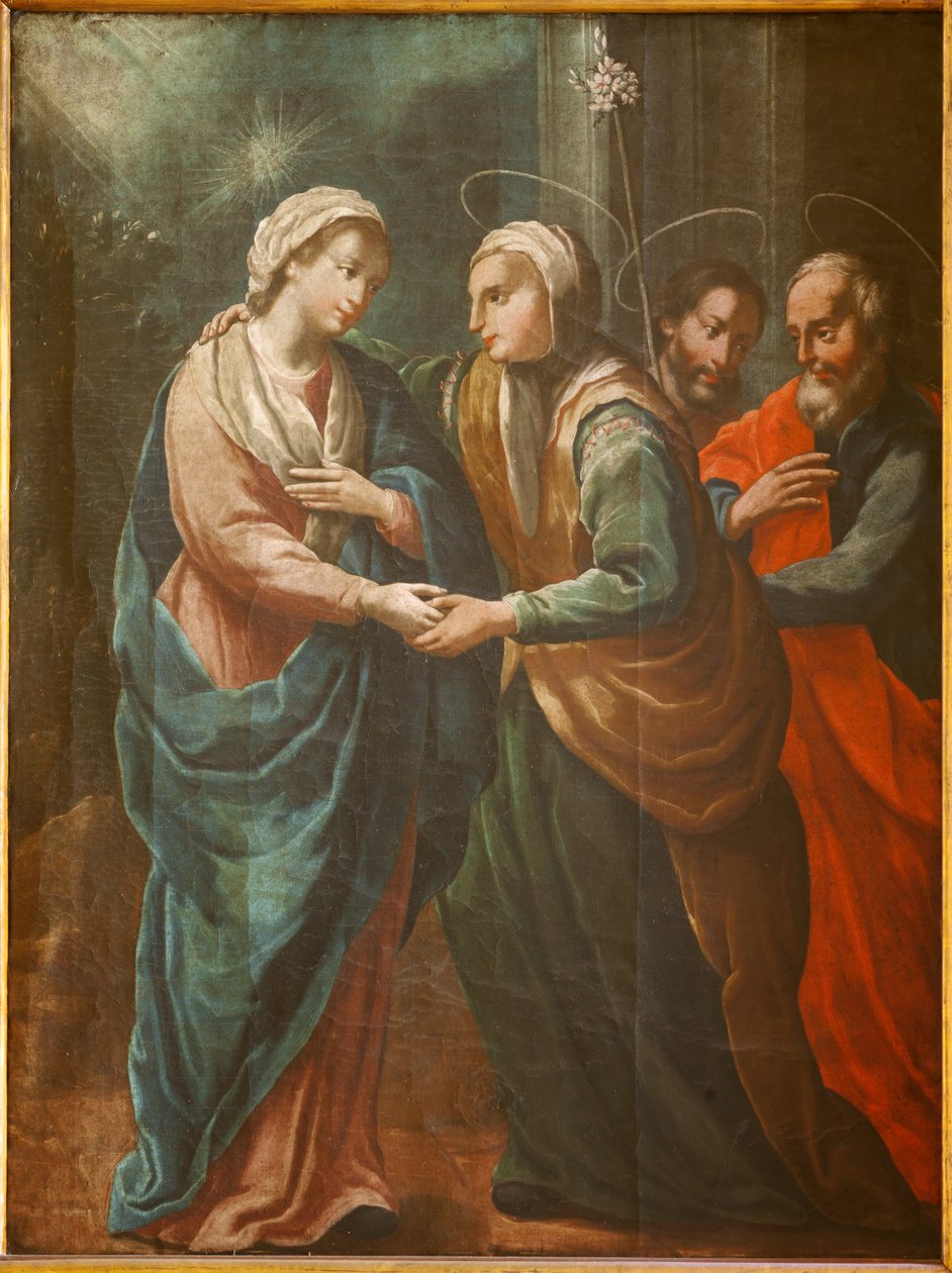 Sanctuary of Queralt. The Church. Interior. 19th Century by Spanish School