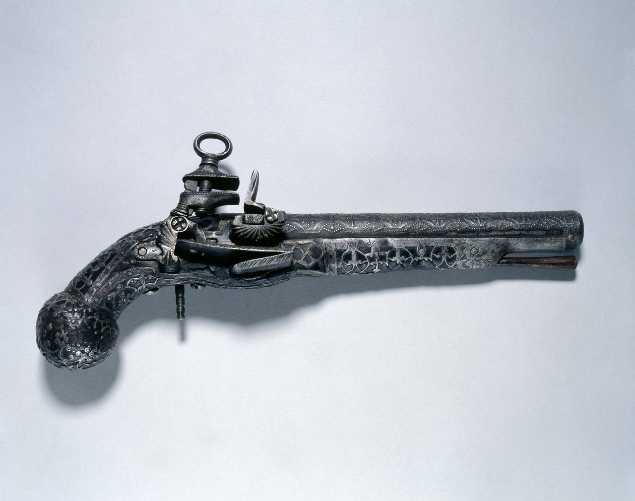 Snaphaunce Pistol, 17th Century by Spanish School