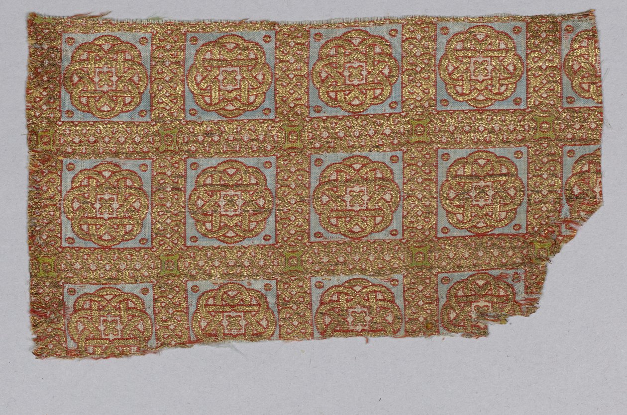 Textile fragment from the Dalmatic of San Valerius by Spanish School
