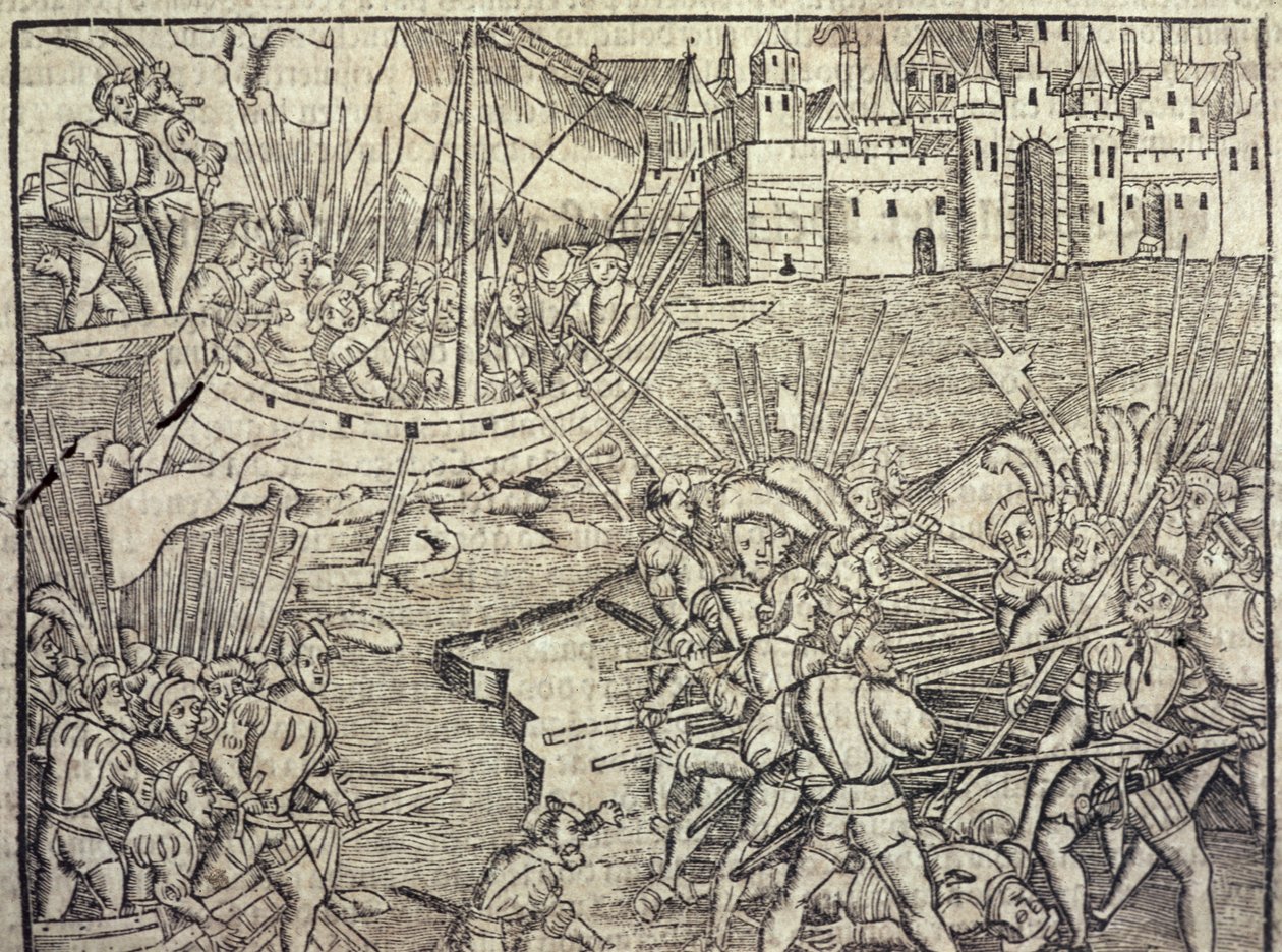 The Conquest of Peru, illustration from 