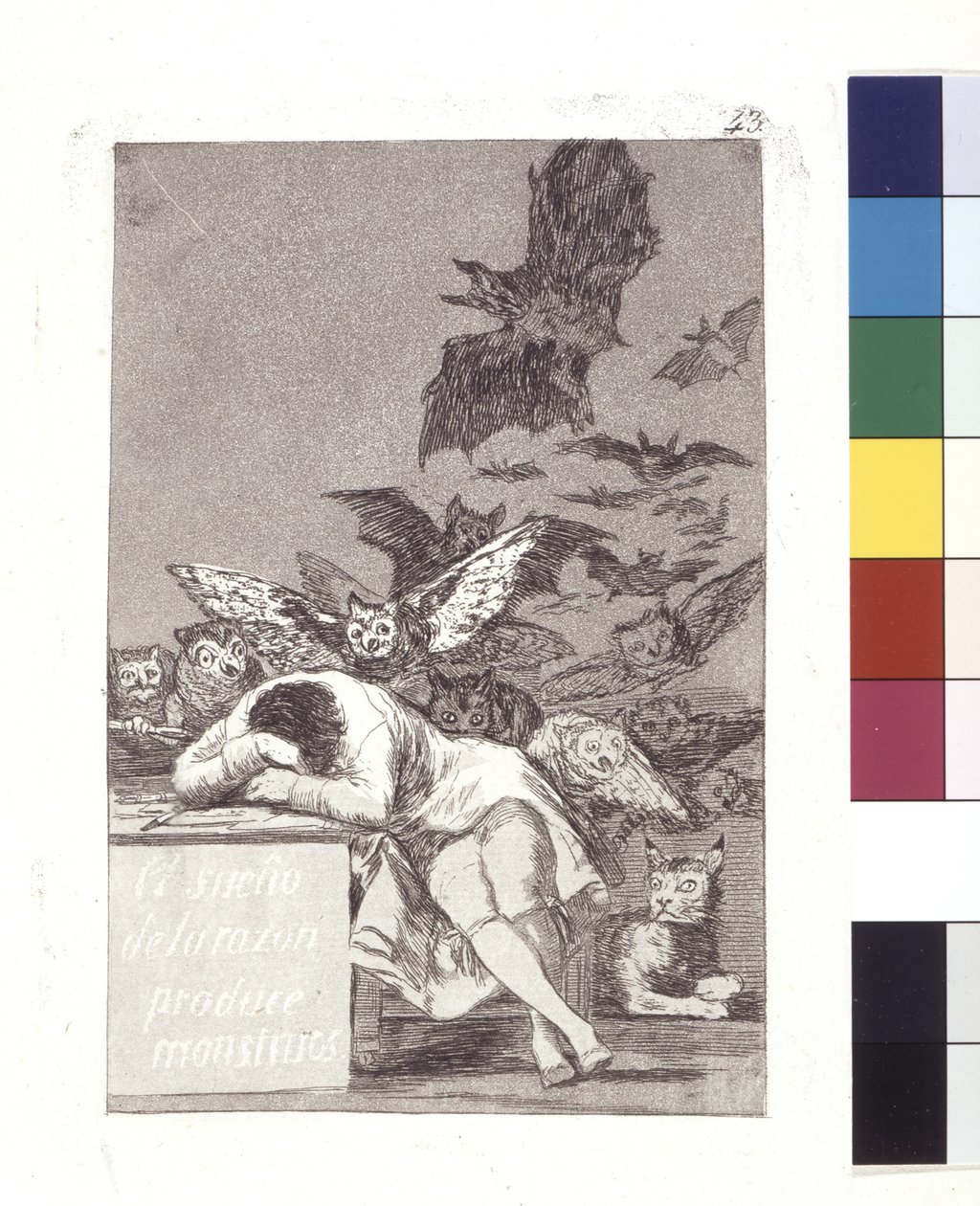 The Sleep of Reason Produces Monsters by Spanish School