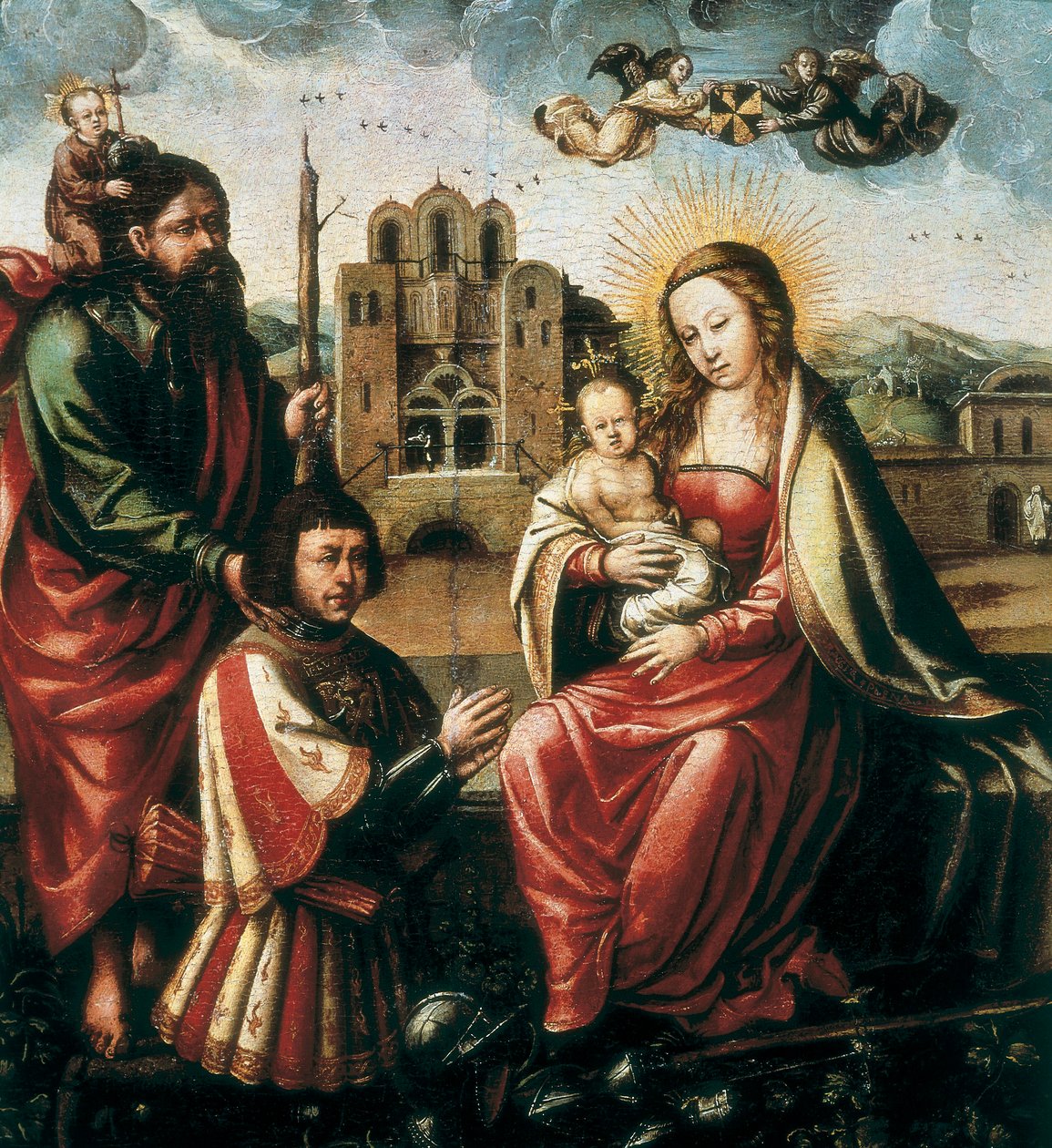The Virgin of Christopher Columbus by Spanish School