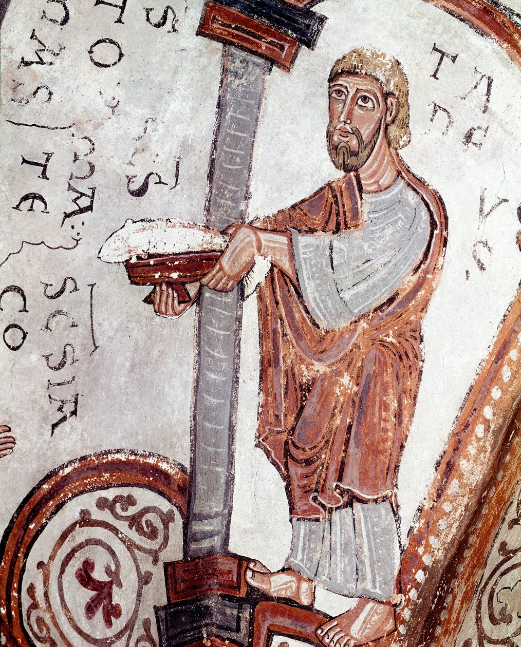 The cycle of months: a servant offering fish (detail) by Spanish School