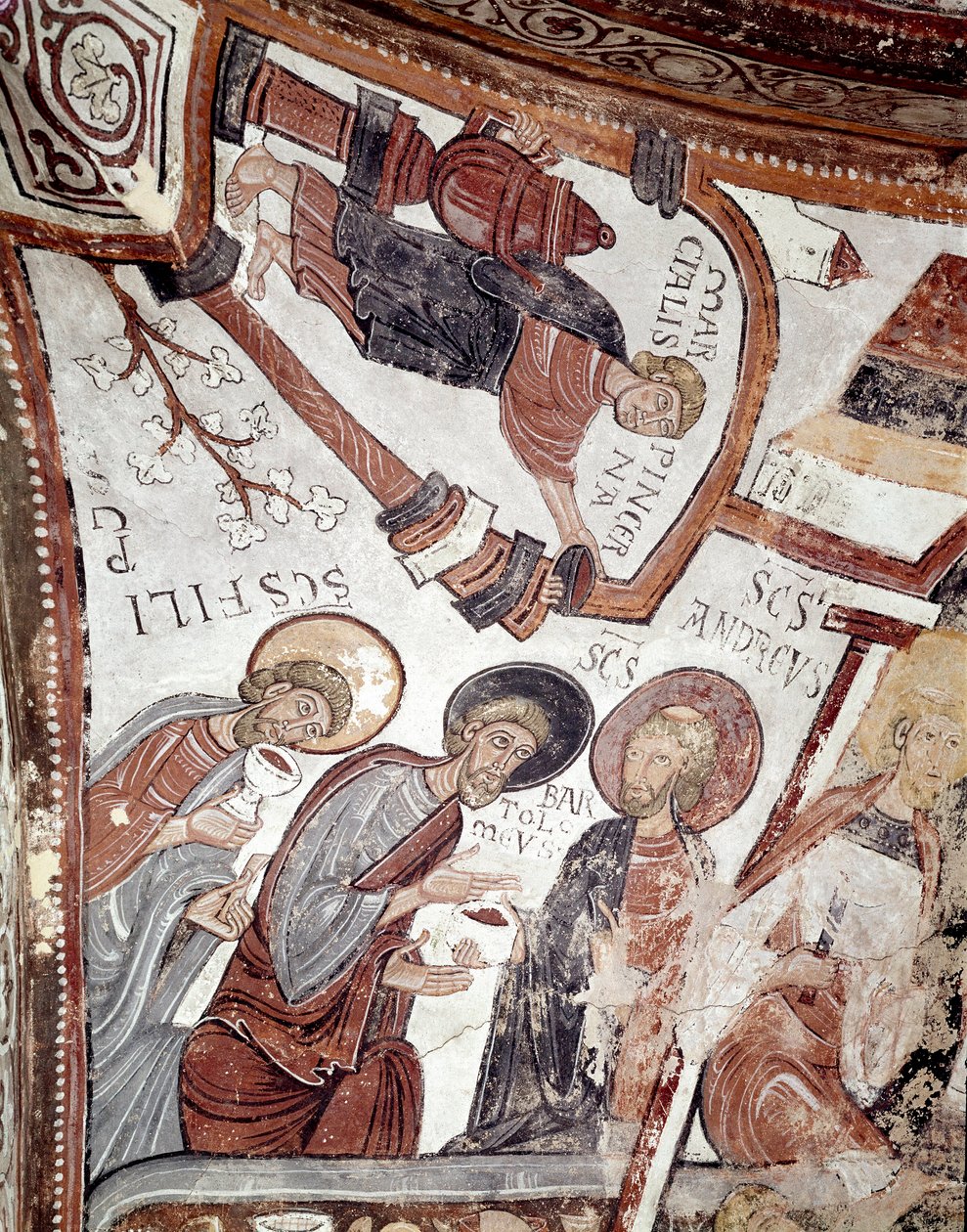 The Cycle of the Months: A Servant Offers a Drink to the Apostles (detail) by Spanish School