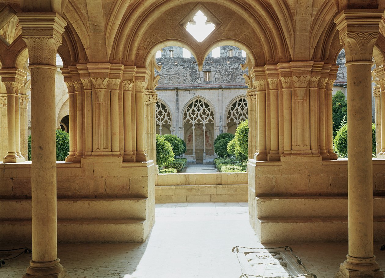 View Towards the Cloister from the Chapter House by Spanish School