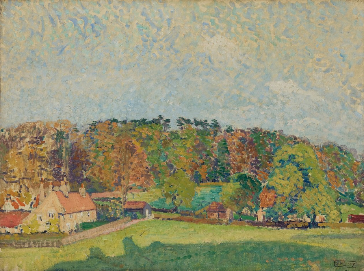 Autumn, Sussex by Spencer Frederick Gore