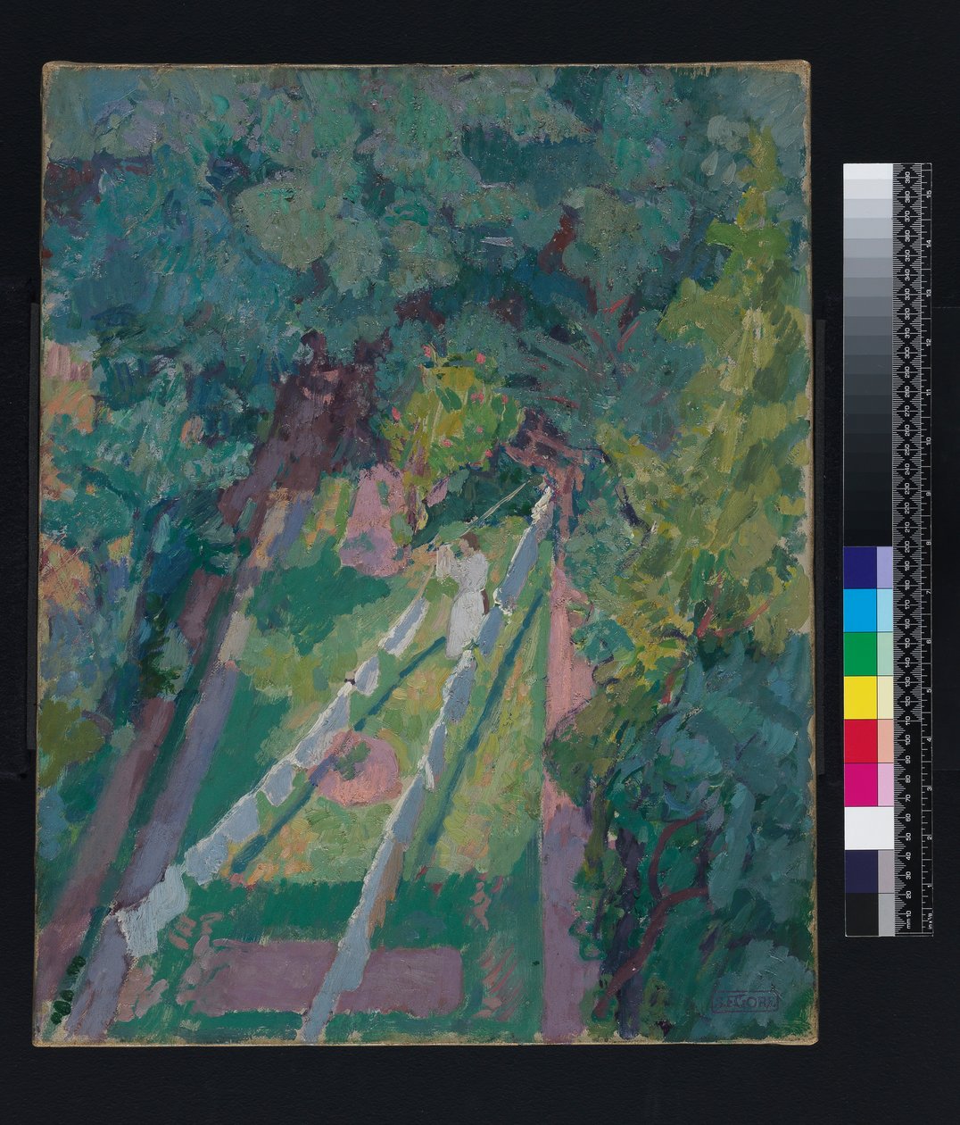A View from the Window at 6 Cambrian Road, Richmond by Spencer Frederick Gore