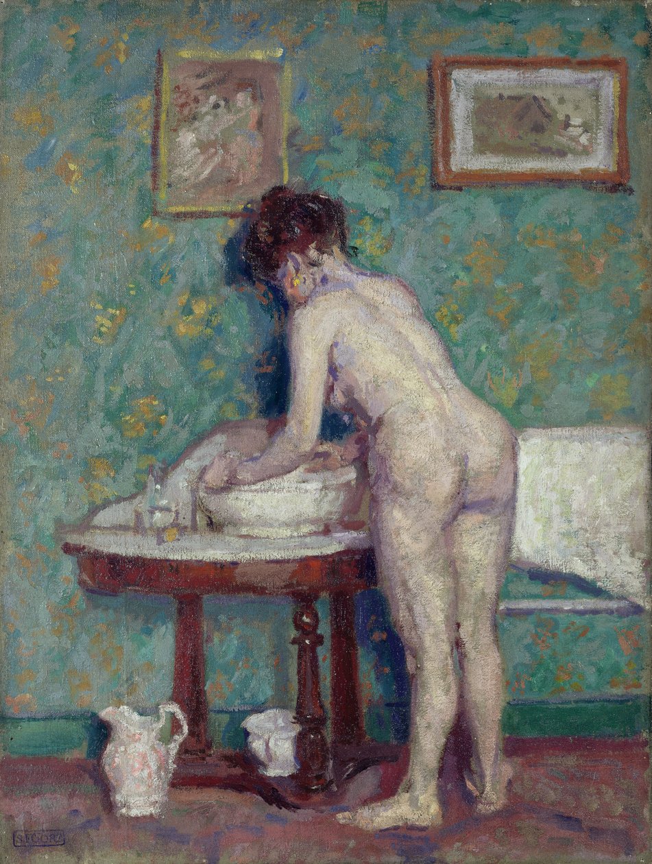 Interior with Nude by Spencer Frederick Gore