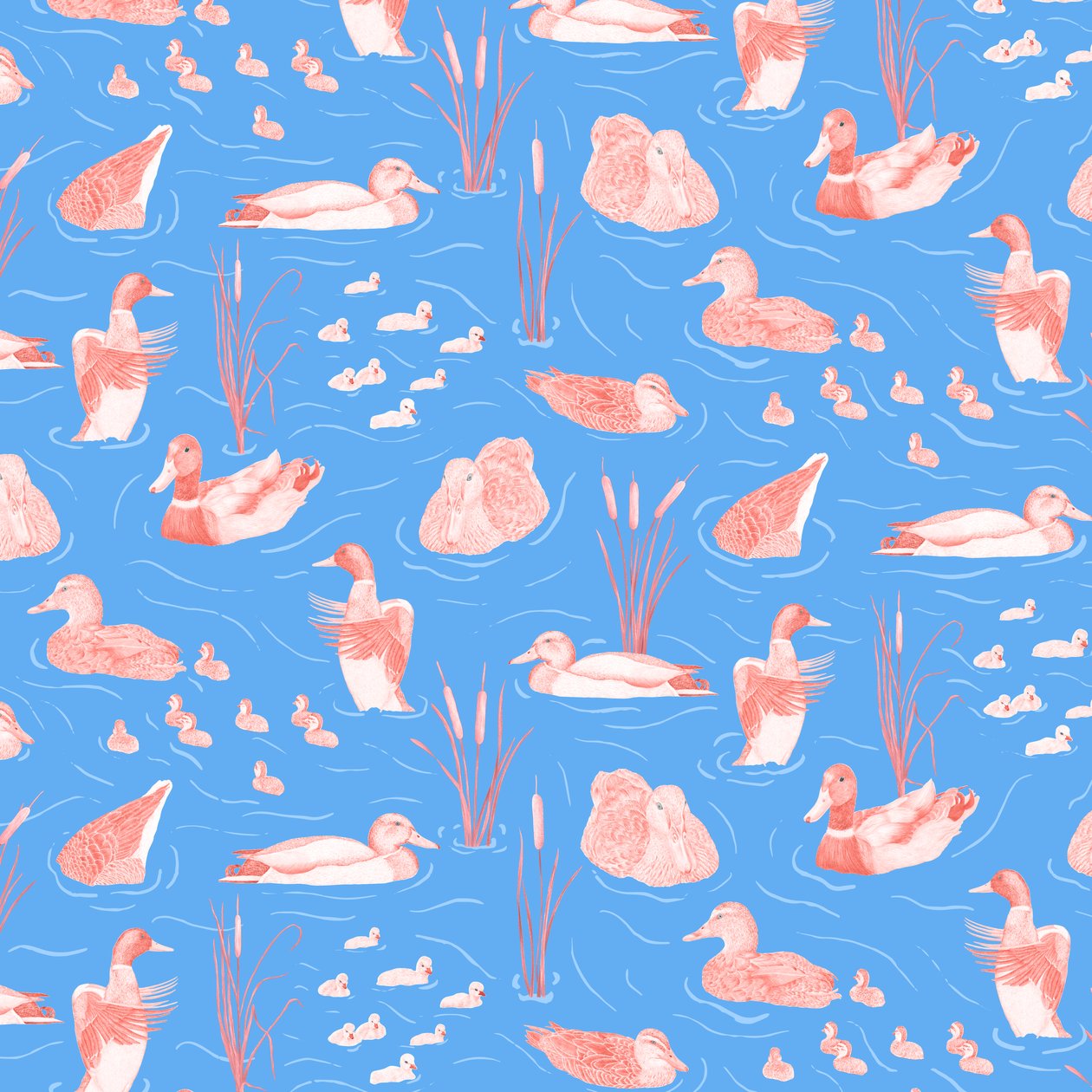 Duck Pond Pattern by Stacy Hsu