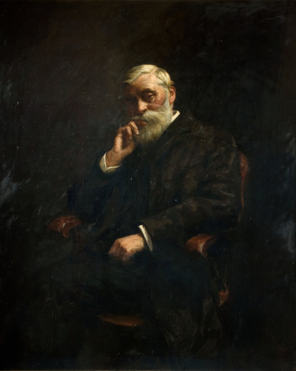 Portrait Of Alderman G J Johnson by Stanhope A Forbes