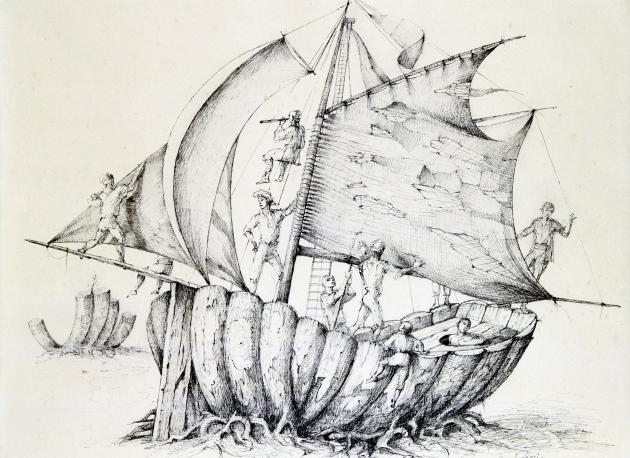The Ship, c1850-1890 by Stanislas Lepine