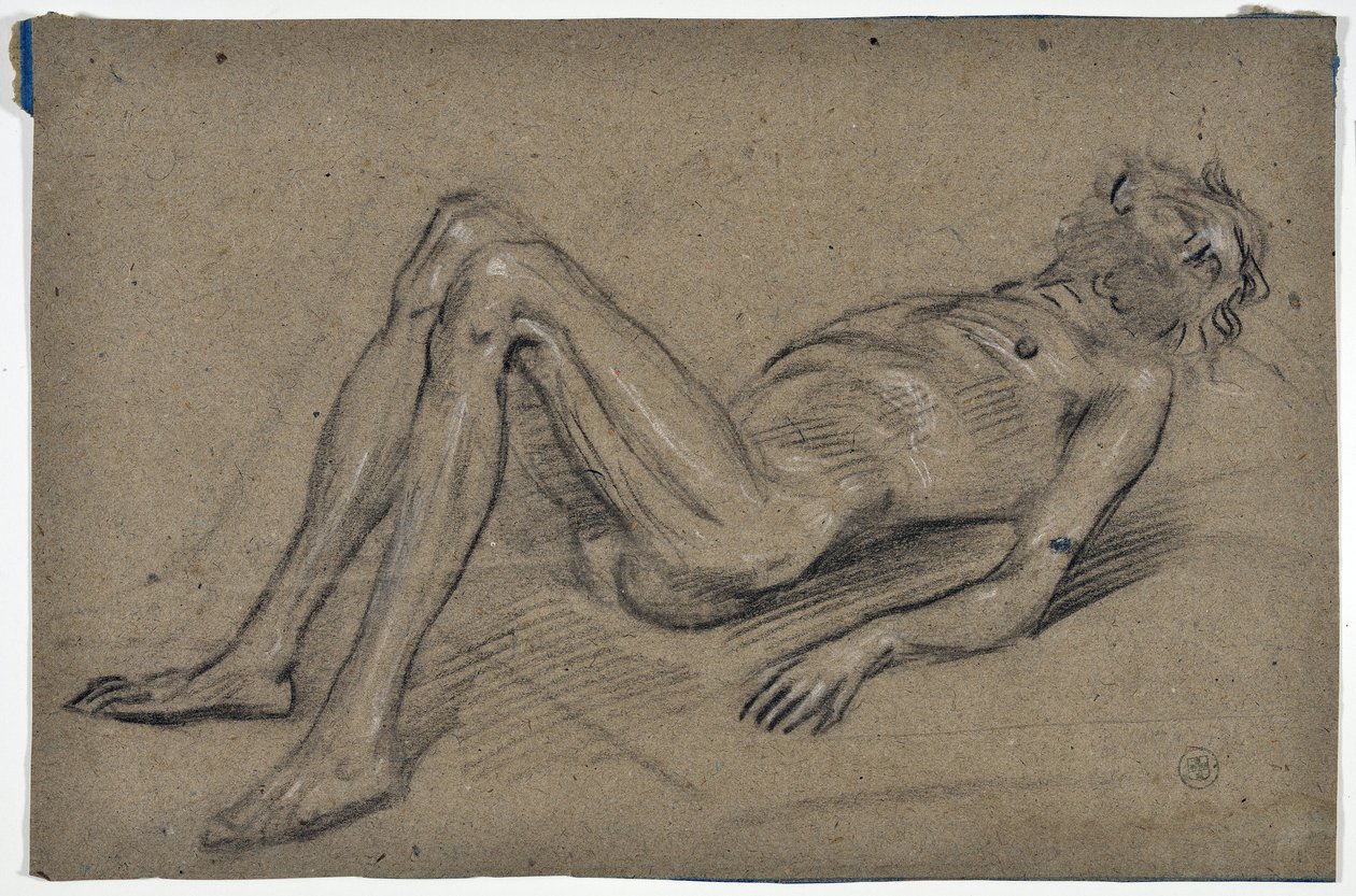 Study of a Bearded Man by Stanislas Torrents y de Amat