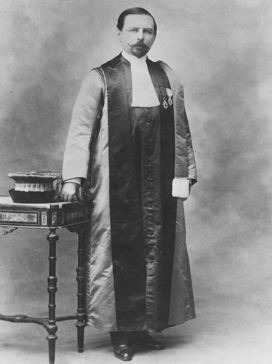Portrait of Augustin Gilbert by Stanislaus Walery